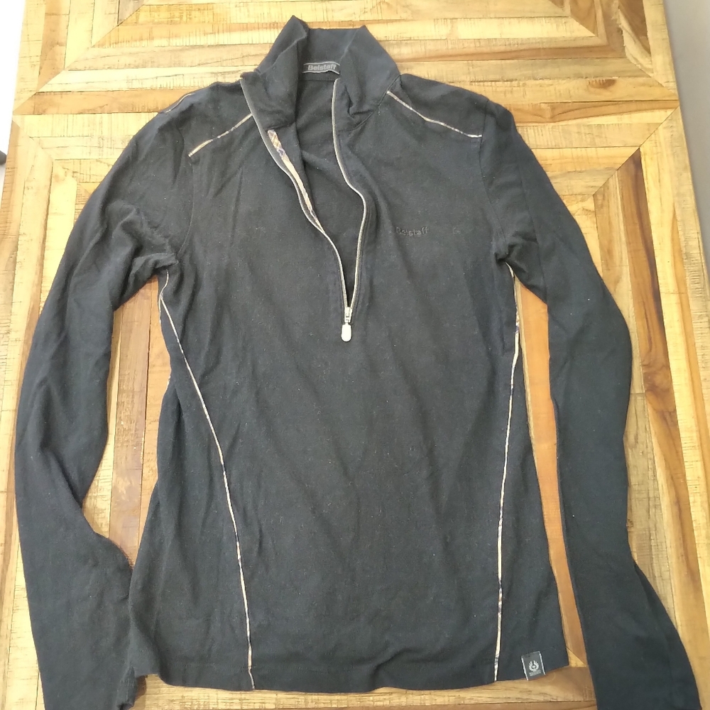 Belstaff 1/4 zip pullover sweater